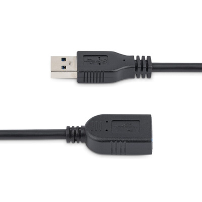 StarTech.com USB 3.0 Cable, Male USB A to Female USB A USB Extension Cable, 15cm