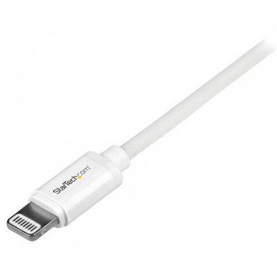 StarTech.com USB 2.0 Cable, Male USB A to Male Lightning Cable, 1m