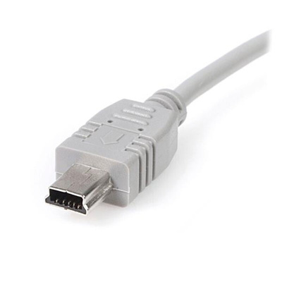 StarTech.com USB 2.0 Cable, Male USB A to Male Mini USB B Cable, 15cm