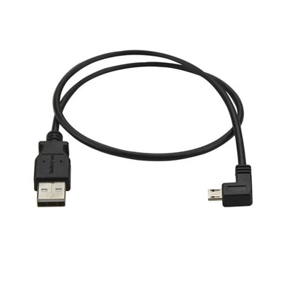 StarTech.com USB 2.0 Cable, Male USB A to Male Micro USB B Cable, 0.5m