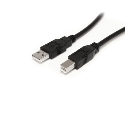 StarTech.com USB 2.0 Cable, Male USB A to Male USB B Cable, 9m