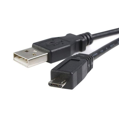 StarTech.com USB 2.0 Cable, Male USB A to Male USB B Cable, 0.5m