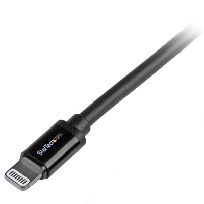 StarTech.com USB 2.0 Cable, Male USB A to Male Lightning Cable, 2m