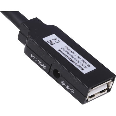 StarTech.com USB 2.0 Cable, Male USB A to Female USB A USB Extension Cable, 10m