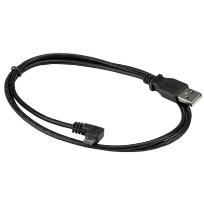 StarTech.com USB 2.0 Cable, Male USB A to Male Micro USB B Cable, 1m