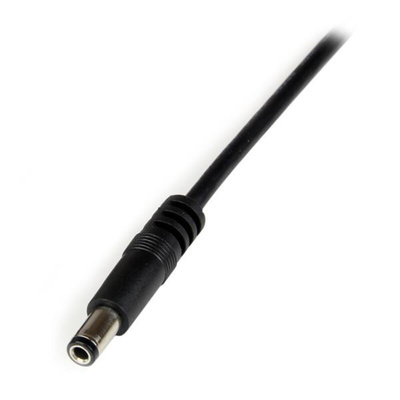 StarTech.com USB 2.0 Cable, Male USB A to Male Barrel Power Connector Cable, 1m