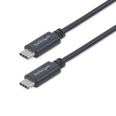 StarTech.com USB 2.0 Cable, Male USB C to Male USB C  Cable, 1m
