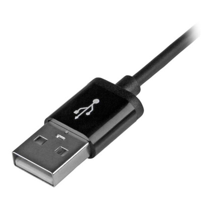 StarTech.com USB 2.0 Cable, Male USB A to Male Lightning Cable, 1m
