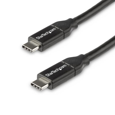 StarTech.com USB 2.0 Cable, Male USB C to Male USB C Cable, 0.5m