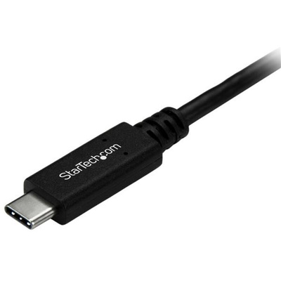 StarTech.com USB 3.0 Cable, Male USB A to Male USB C Cable, 1m