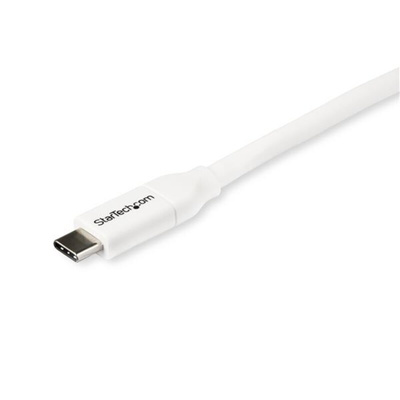 StarTech.com USB 2.0 Cable, Male USB C to Male USB C Cable, 2m