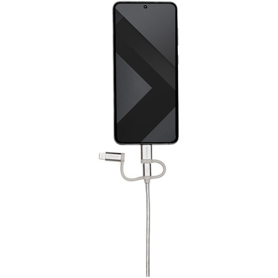 StarTech.com USB 2.0 Cable, Male USB A to Male Lightning, USB B, USB C  Cable, 1m