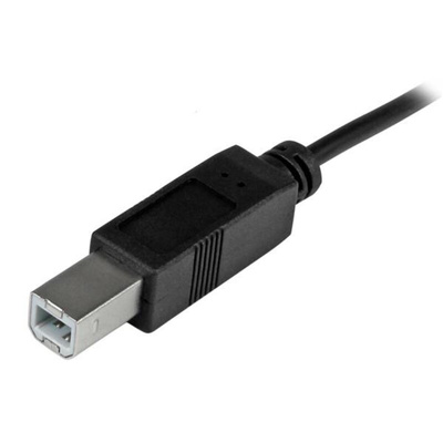 StarTech.com USB 2.0 Cable, Male USB C to Male USB B Cable, 1m