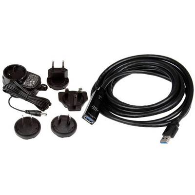 StarTech.com USB 3.0 Cable, Male USB A to Female USB A USB Extension Cable, 3m