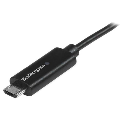 StarTech.com USB 2.0 Cable, Male USB A to Male Micro USB B Cable, 1m