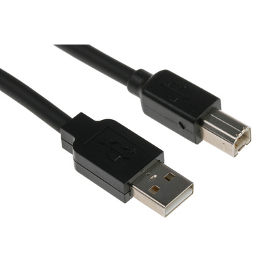 StarTech.com USB 2.0 Cable, Male USB A to Male USB B Cable, 15m