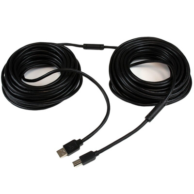 StarTech.com USB 2.0 Cable, Male USB A to Male USB B Cable, 20m