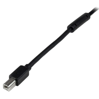 StarTech.com USB 2.0 Cable, Male USB A to Male USB B Cable, 20m
