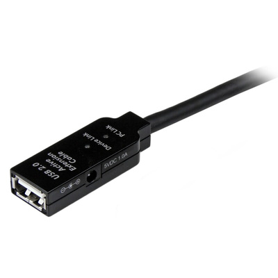 StarTech.com USB 2.0 USB Extension Cable, Male USB A to Female USB A USB Extension Cable, 25m