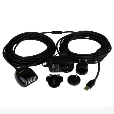 StarTech.com USB 2.0 Cable, Male USB A to Female USB A x 4 USB Extension Cable, 15m