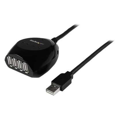 StarTech.com USB 2.0 Cable, Male USB A to Female USB A x 4 USB Extension Cable, 15m