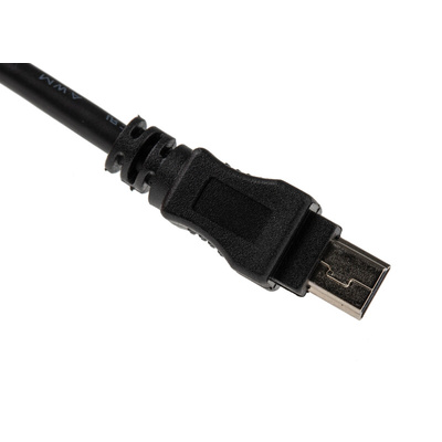 StarTech.com USB 2.0 Cable, Male Mini USB B to Female USB A Cable, 300mm