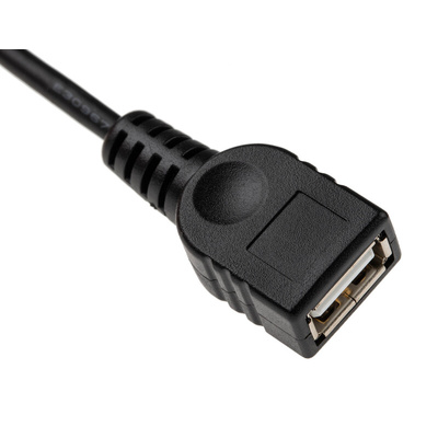 StarTech.com USB 2.0 Cable, Male Mini USB B to Female USB A Cable, 300mm