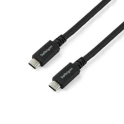 StarTech.com USB 3.0 Cable, Male USB C to Male USB C Cable, 1.8m