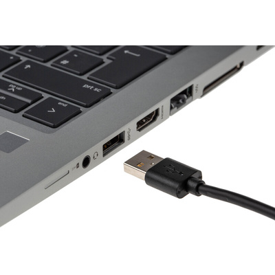 StarTech.com USB 2.0 Cable, Male USB A to Male Lightning Cable, 2m
