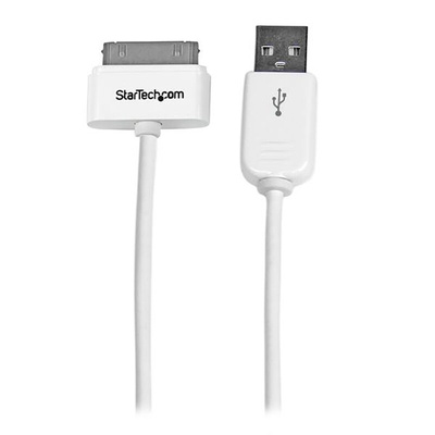 StarTech.com USB 2.0 Cable, Male USB A to Male Apple Dock Cable, 1m