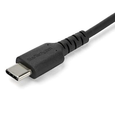 StarTech.com USB 2.0 Cable, Male USB A to Male USB C Rugged USB Cable, 1m