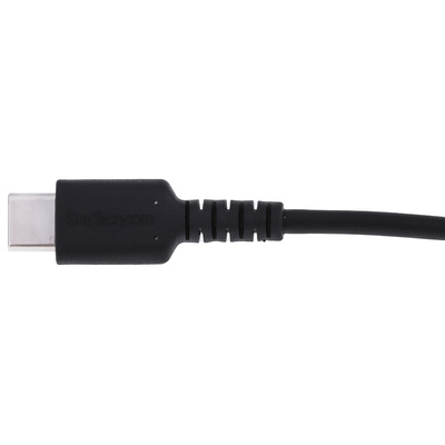 StarTech.com USB 2.0 Cable, Male USB C to Male USB C Rugged USB Cable, 1m