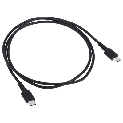 StarTech.com USB 2.0 Cable, Male USB C to Male USB C Rugged USB Cable, 1m