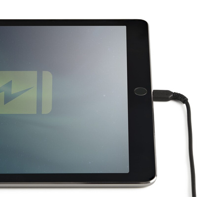 StarTech.com USB 2.0 Cable, Male USB A to Male Lightning Rugged USB Cable, 15cm