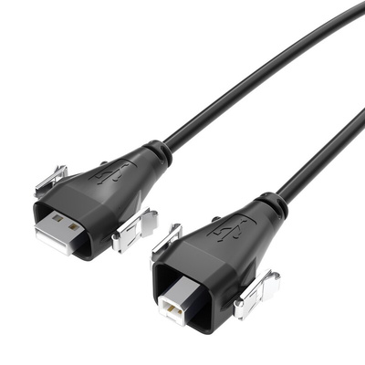 Samtec USB 2.0 Cable, Male USB A to Male USB B Cable, 3m