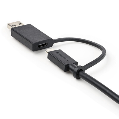 StarTech.com USB 3.2 Cable, Male; Male USB C to Female; Male USB A, USB C x 2 Cable, 1m