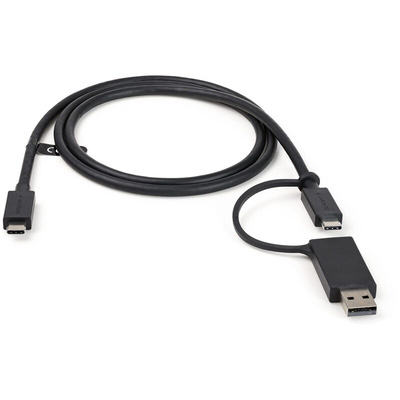 StarTech.com USB 3.2 Cable, Male; Male USB C to Female; Male USB A, USB C x 2 Cable, 1m