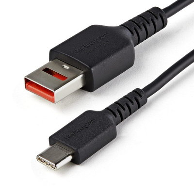 StarTech.com USB 2.0 Cable, Male USB A to Male USB C Cable, 1m