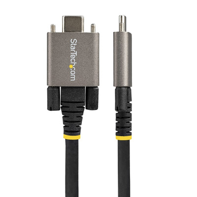 StarTech.com USB 3.2 Cable, Male USB C to Male USB C, 1m