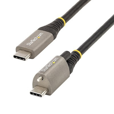 StarTech.com USB 3.1 Cable, Male USB C to Male USB C Cable, 1m
