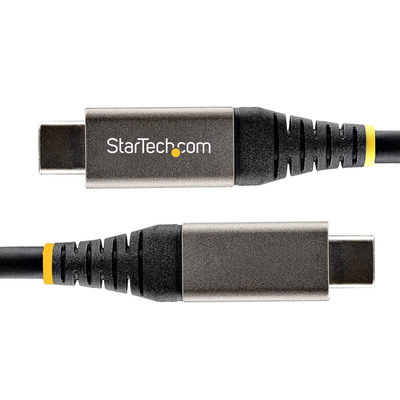 StarTech.com USB 3.1 Cable, Male USB C to Male USB C Cable, 0.5m