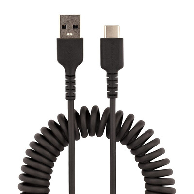 StarTech.com USB 2.0 Cable, Male USB A to Male USB C  Cable, 1m