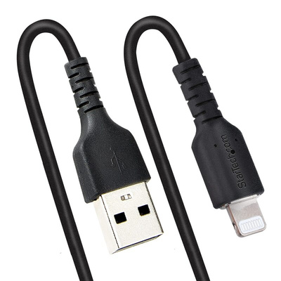 StarTech.com USB 2.0 Cable, Male Lightning to Male USB A  Cable, 1m