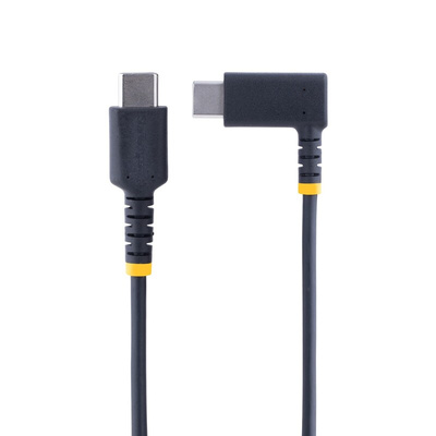 StarTech.com USB 2.0 Cable, Male USB C to Male USB C Rugged USB Cable, 1m