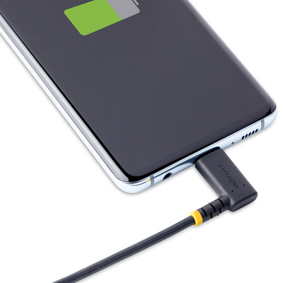 StarTech.com USB 2.0 Cable, Male USB C to Male USB C Rugged USB Cable, 1m