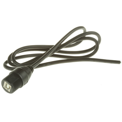 ASSMANN WSW USB 2.0 Cable, Female USB B to Unterminated Cable, 1m