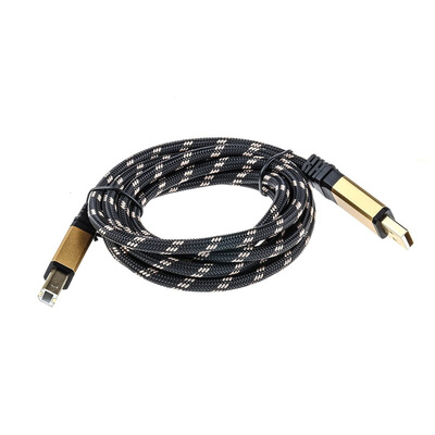 Roline USB 2.0 Cable, Male USB A to Male USB B Cable, 1.8m
