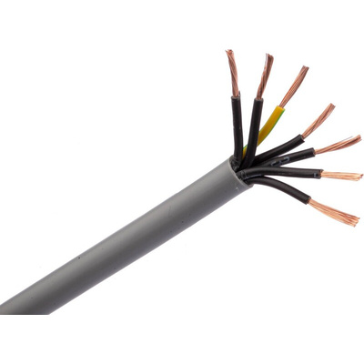 Lapp ÖLFLEX CLASSIC 110 Control Cable, 7 Cores, 0.75 mm², YY, Unscreened, 50m, Grey PVC Sheath, 18 AWG