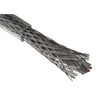 Belden Control Cable, 3 Cores, 1 mm², SY, Screened, 50m, Transparent PVC Sheath, 17 AWG