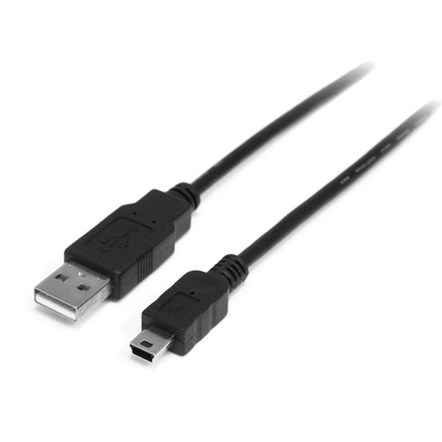 StarTech.com USB 2.0 Cable, Male USB A to Male Mini USB B  Cable, 0.5m